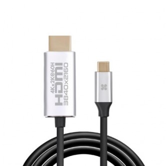 بروميت محول سامسونج جالكسي S9 بلس USB C إلى HDMI ، كابل Type-C إلى HDMI