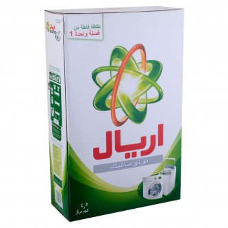 اريال مسحوق الغسيل الاخضر , اوتوماتيك , بالعطر الاصلي  4.5 كجم مركز 