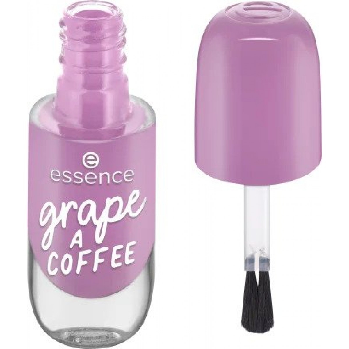 طلاء اظافر جل grape a coffee من ايسنس - 44