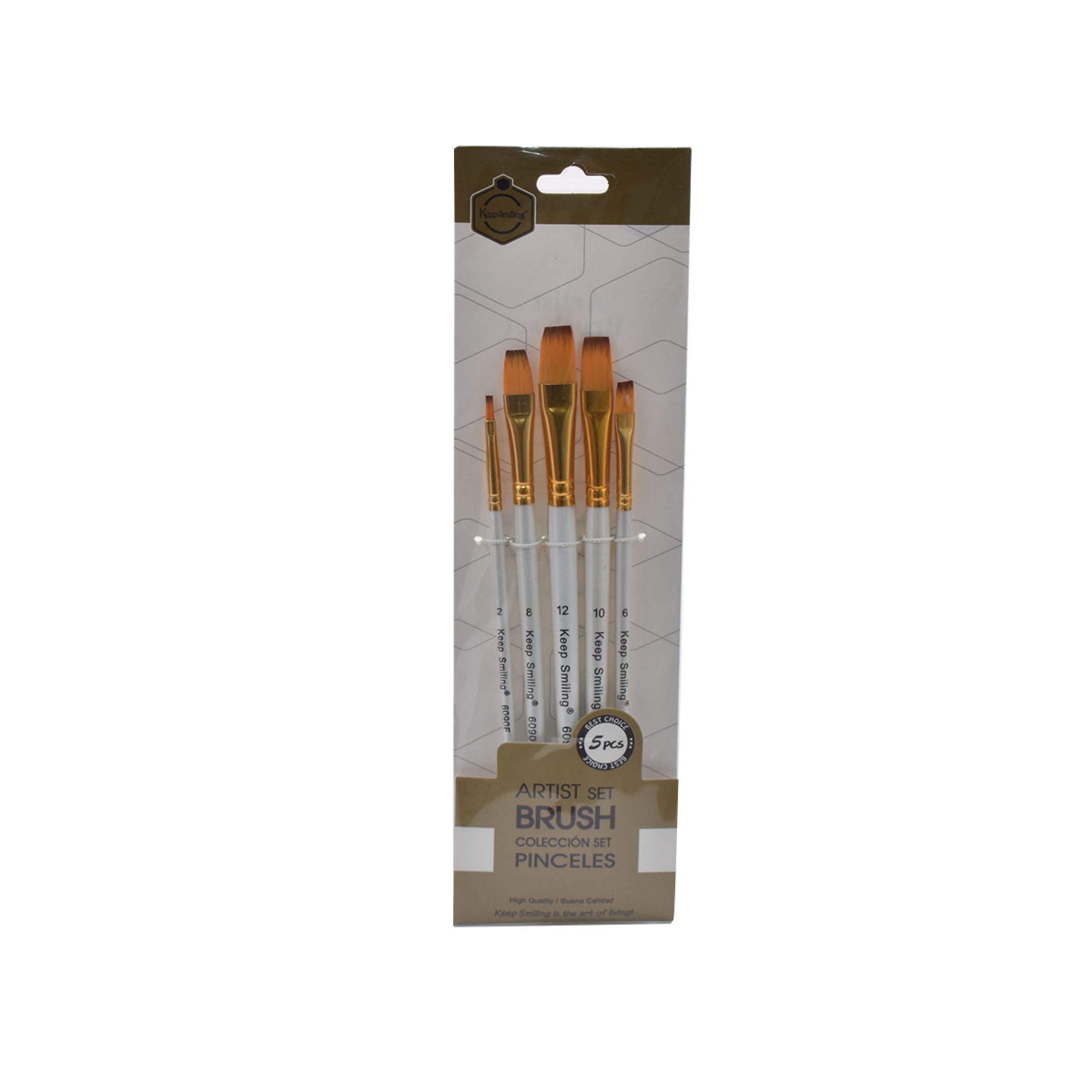 Paint Brush Set Ym 39898 5 Piece