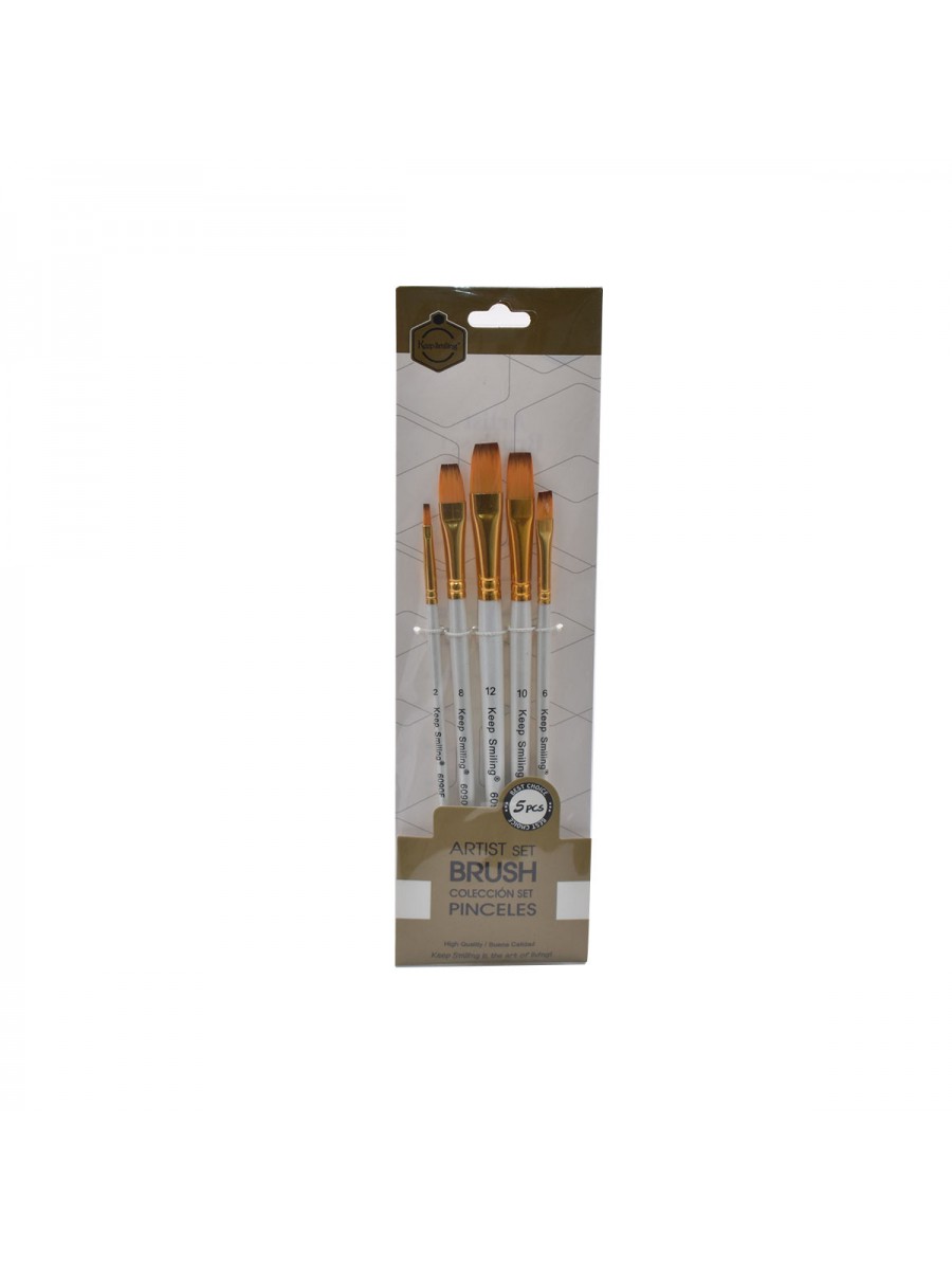 Paint Brush Set Ym 39898 5 Piece