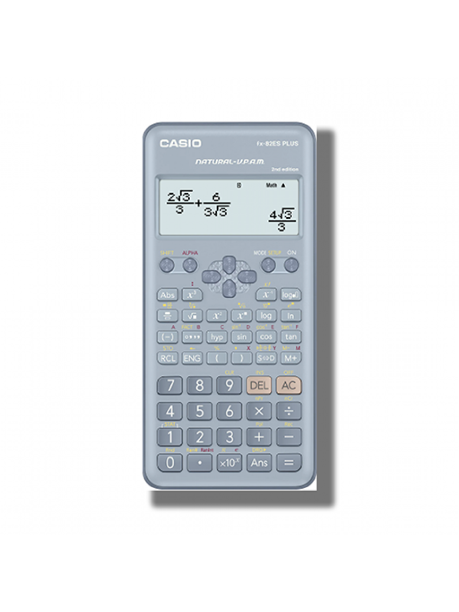 Casio FX-82ES PLUS Scientific Calculator Second Edition - FX 82ES PLUS