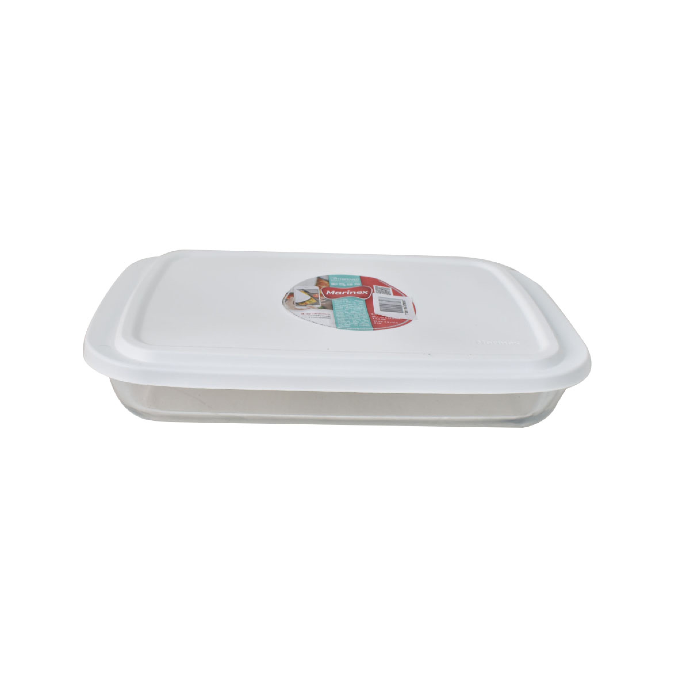 Marinex glass oven trays with cover, model MAB002 - MAB002