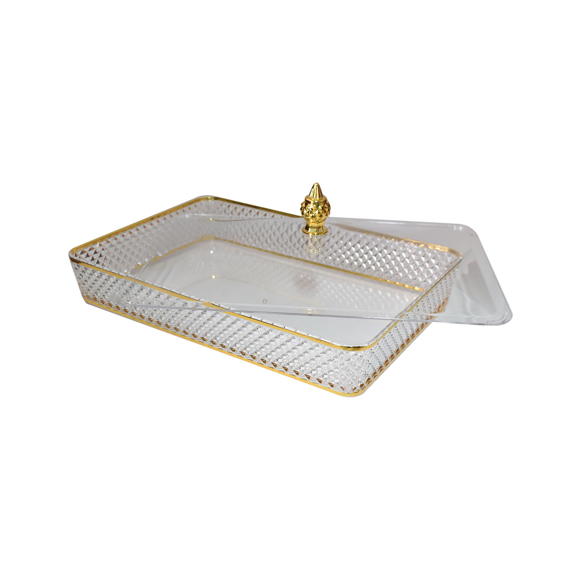 Acrylic serving platters best sale